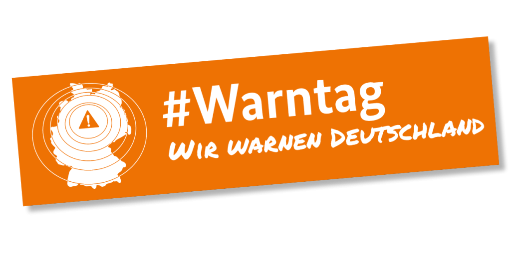 Logo: Bundesweiter Warntag Orange