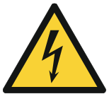 Symbol: Warnung vor Stromausfall